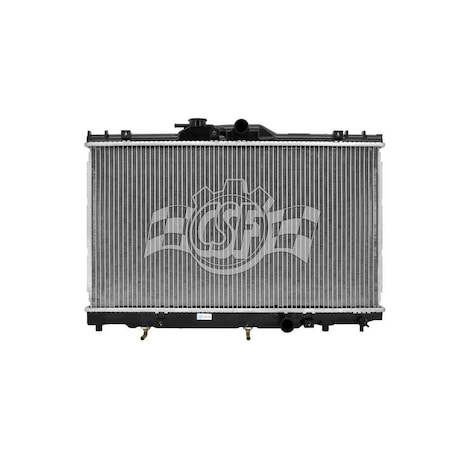 Csf 2473 1 Row Plastic Tank Aluminum Core Radiator 2473